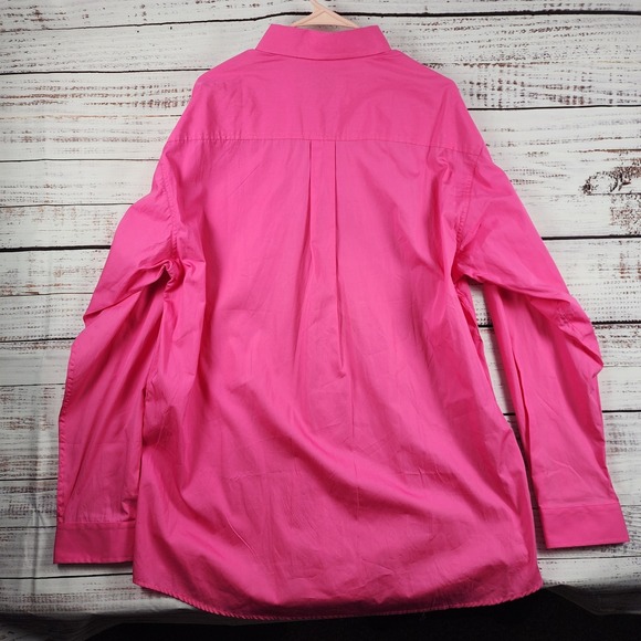 Cinch Shirt Mens XL Pink Western Button Up Cowboy Rodeo Long Sleeve 100% Cotton - Picture 2 of 8